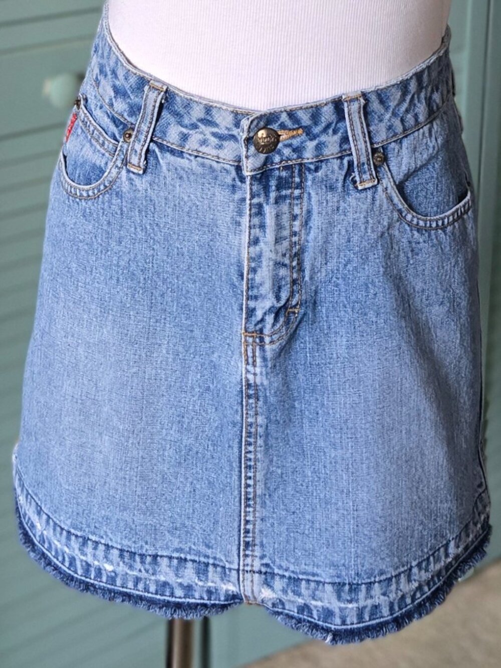 Vintage Mudd jean mini skirt Size 3 (juniors)